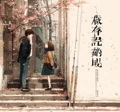 电影条目字段结构示意，展示条目标题、题材与上映信息的排列方式